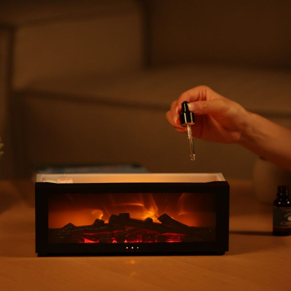 3D Fireplace Flame Diffuser™ — Premium Edition