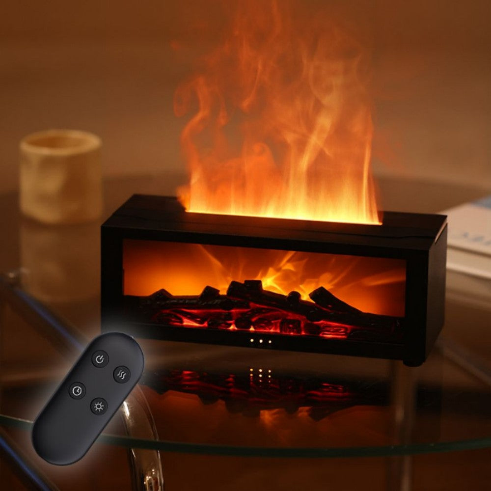 3D Fireplace Flame Diffuser™ — Premium Edition