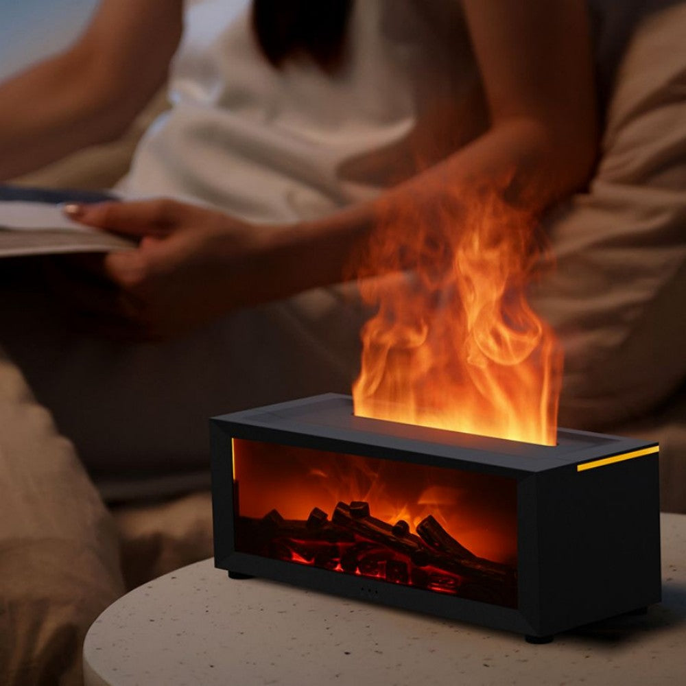 3D Fireplace Flame Diffuser™ — Premium Edition